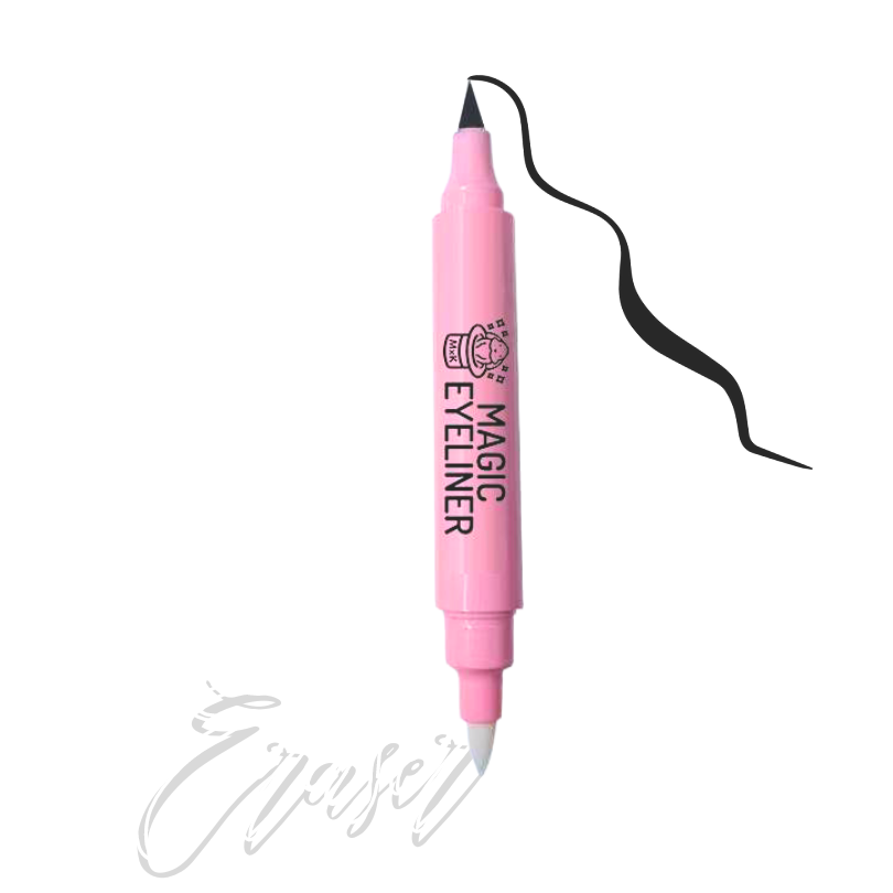 Magic Eyeliner - 2 in 1 Black Gel Eye Liner and Eraser